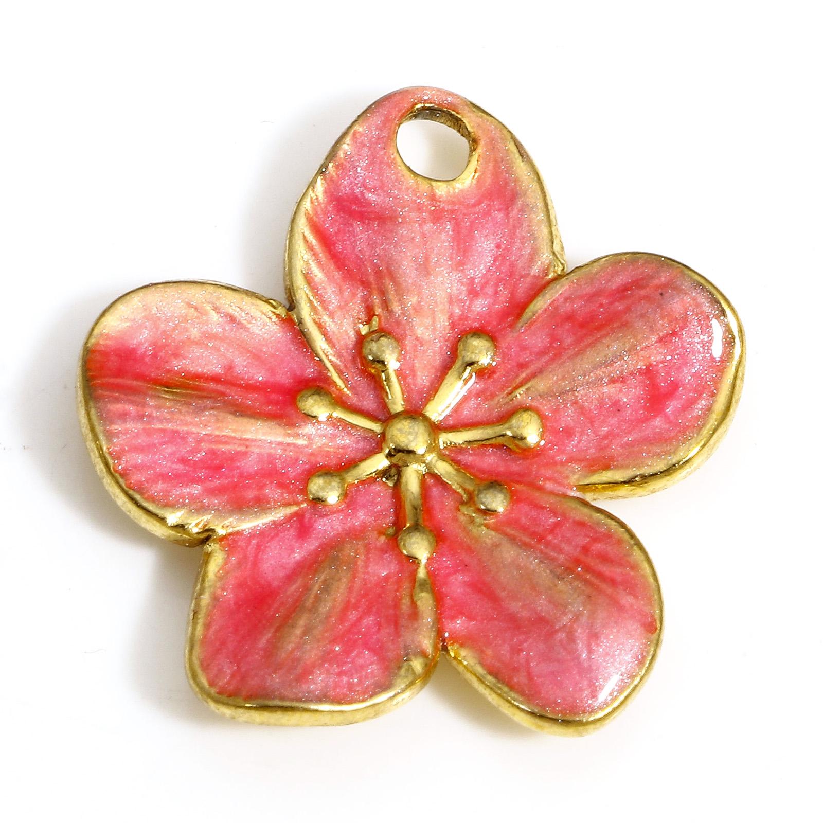 1pc 304 Stainless Steel Charms Flower Enamel Pendant Pastoral Style Charms for DIY Necklace Earrings Jewelry Making Accessories горячий розовый
1pc 304 Stainless Steel Charms Flower Enamel Pendant Pastoral Style Charms for DIY Necklace Earrings Jewelry Making Accessories горячий розовый