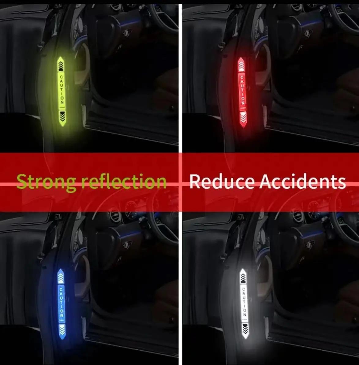 4pcs New Car Safety Warning Reflective Stickers High Brightness Reflector Car Door Opening Safety Warn Mark Sticker Decals hot
4pcs New Car Safety Warning Reflective Stickers High Brightness Reflector Car Door Opening Safety Warn Mark Sticker Decals hot