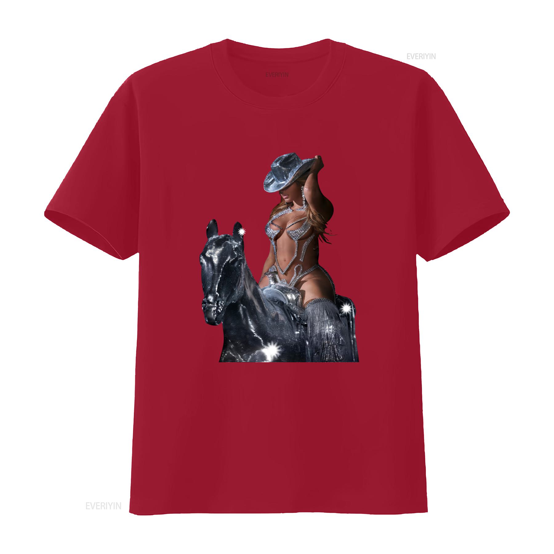 Limited Beyonce Tour 2023 T Shirt Vintage Black with Shiny Sequin Cowgirl Riding Horse Print Nh261 vintage Washed Casual Soft S
Limited Beyonce Tour 2023 T Shirt Vintage Black with Shiny Sequin Cowgirl Riding Horse Print Nh261 vintage Washed Casual Soft S