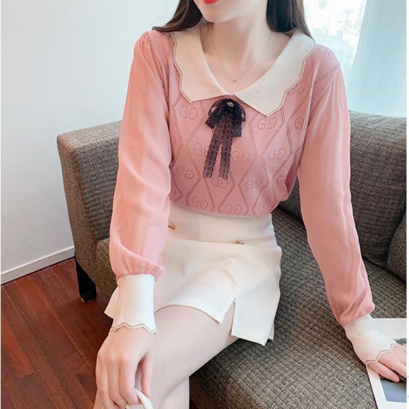 Жіноча сорочка зі солодким метеликом і пухкими рукавами з ляльковим коміром. Модні нові вільні тонкі жіночі блузки та топи. Елегантні однотонні вінтажні сорочки. Жіночий одяг 24741 One Size рожевий
Жіноча сорочка зі солодким метеликом і пухкими рукавами з ляльковим коміром. Модні нові вільні тонкі жіночі блузки та топи. Елегантні однотонні вінтажні сорочки. Жіночий одяг 24741 One Size рожевий