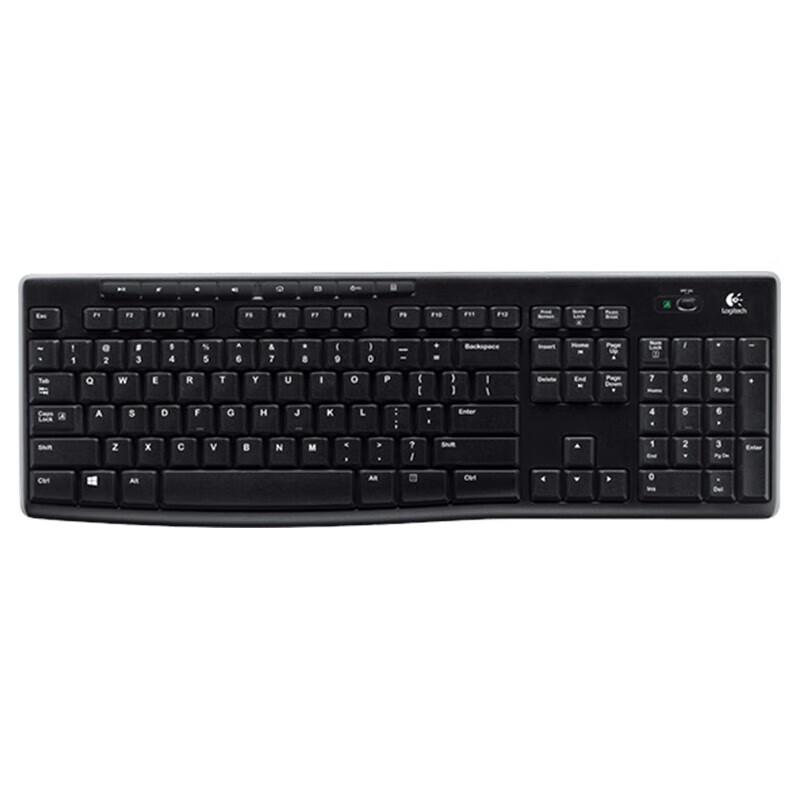 Logitech K270 Full-Size Wireless Multimedia Keyboard
Logitech K270 Full-Size Wireless Multimedia Keyboard