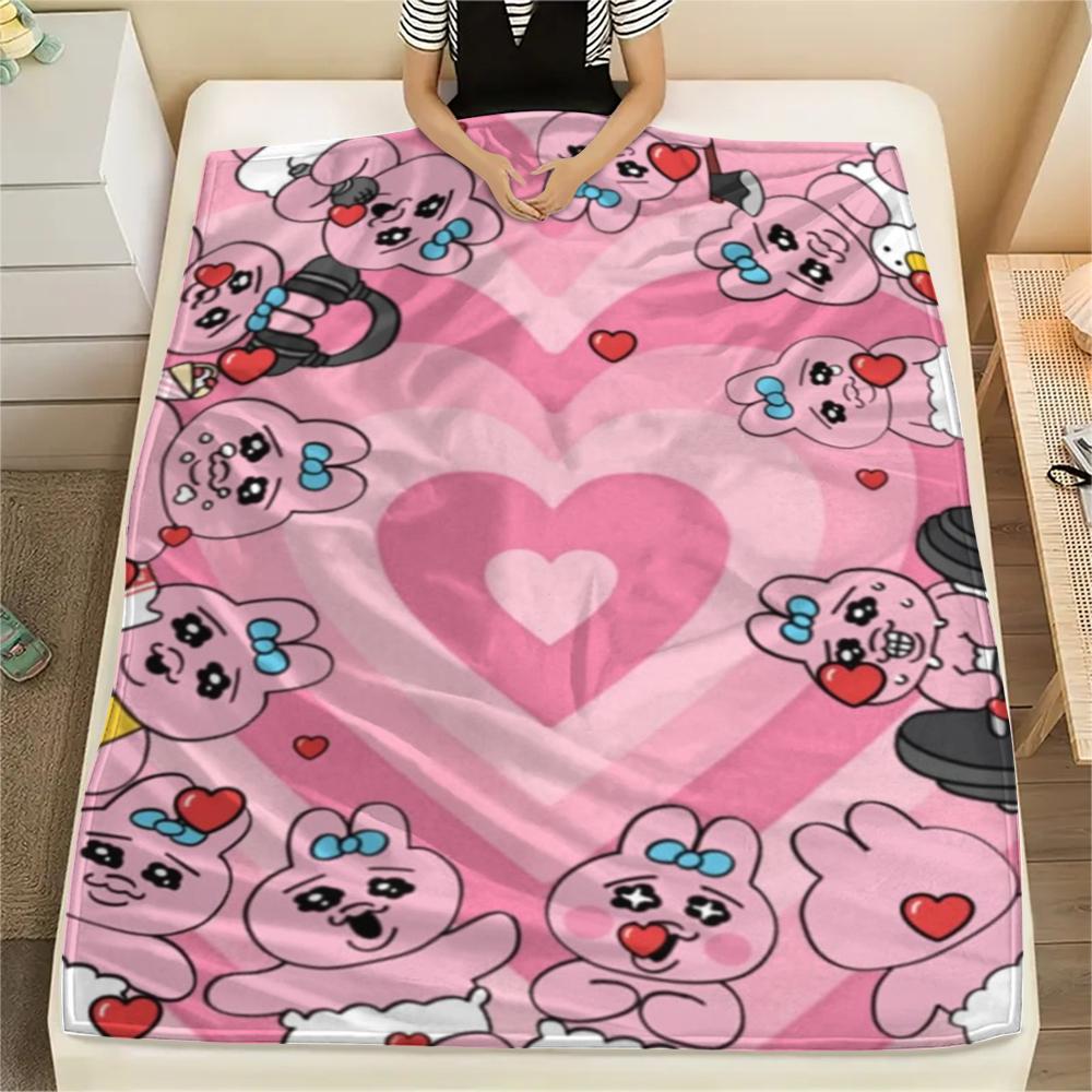 1PC Opanchu Usagi Print Flannel Blanket, High quality Comfortable for All Seasons, Home Decor, Warmth and Comfort, Perfect for Christmas Gifts104 80cm x 120cm
1PC Opanchu Usagi Print Flannel Blanket, High quality Comfortable for All Seasons, Home Decor, Warmth and Comfort, Perfect for Christmas Gifts104 80cm x 120cm