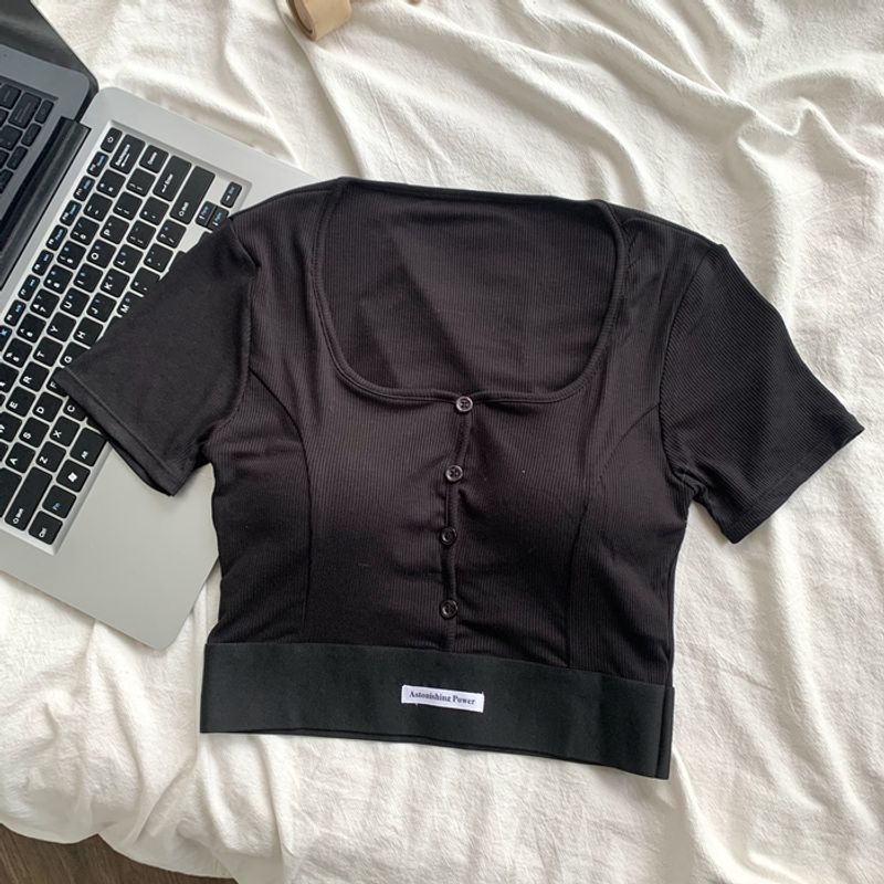 Girls Pink Heart Tie Chest Pad Yoga Clothes Contrast Color Fit Short Sleeve All-Matching Outer Wear Fitness Sports Top Black S
Girls Pink Heart Tie Chest Pad Yoga Clothes Contrast Color Fit Short Sleeve All-Matching Outer Wear Fitness Sports Top Black S