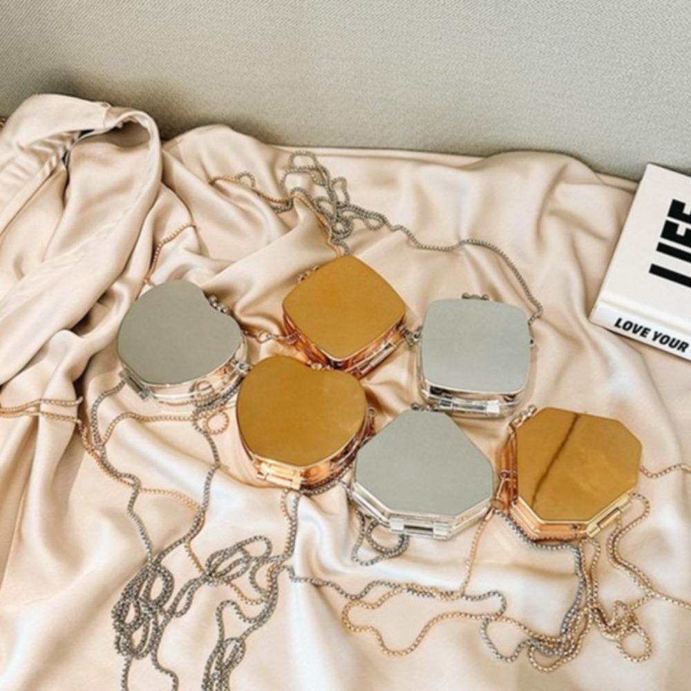 Bright Chain Crossbody Bag Coin Purse Lipstick Makeup Bag Elegant Evening Banquet Bag Party Style B Silver
Bright Chain Crossbody Bag Coin Purse Lipstick Makeup Bag Elegant Evening Banquet Bag Party Style B Silver