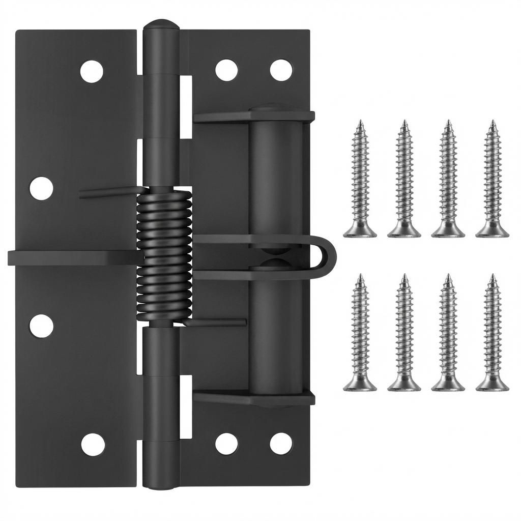 4 Inch Invisible Door Hinge with Closer Automatic Soft Close Buffer 90 Degree Right Angle Hold Open for Cabinet Door Home Office чорний
4 Inch Invisible Door Hinge with Closer Automatic Soft Close Buffer 90 Degree Right Angle Hold Open for Cabinet Door Home Office чорний