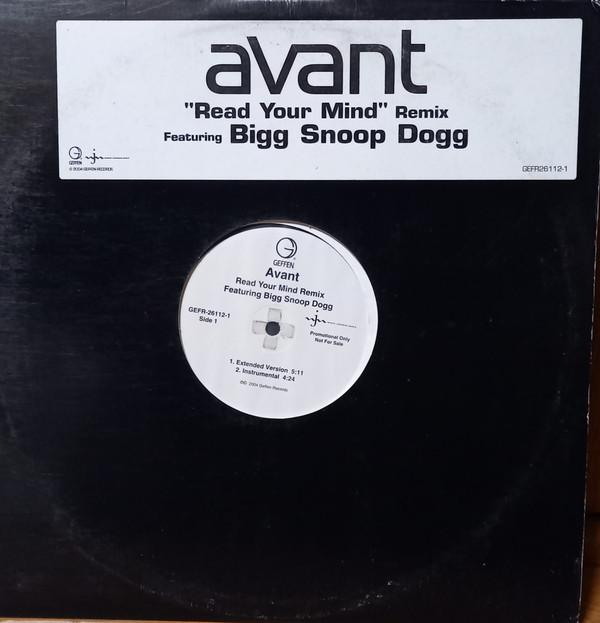12inch Record AVANT FT SNOOP DOGG - Read Your Mind Remix GEFR261121PROMO Geffen Records 2004 US Rap & Hip-Hop/R&B Used
12inch Record AVANT FT SNOOP DOGG - Read Your Mind Remix GEFR261121PROMO Geffen Records 2004 US Rap & Hip-Hop/R&B Used