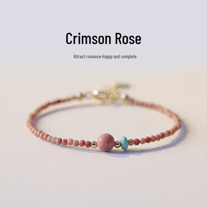 Women s Natural Rhodochrosite & Rose Quartz Beaded Bracelet - Heartfelt Gift for Bestie
Women s Natural Rhodochrosite & Rose Quartz Beaded Bracelet - Heartfelt Gift for Bestie