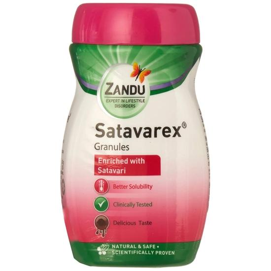 Zandu Satavarex Granules, 210 g, Enriched with Satavari/Shatavari, Clinically Tested, Natural and Safe, Scientifically Proven
Zandu Satavarex Granules, 210 g, Enriched with Satavari/Shatavari, Clinically Tested, Natural and Safe, Scientifically Proven