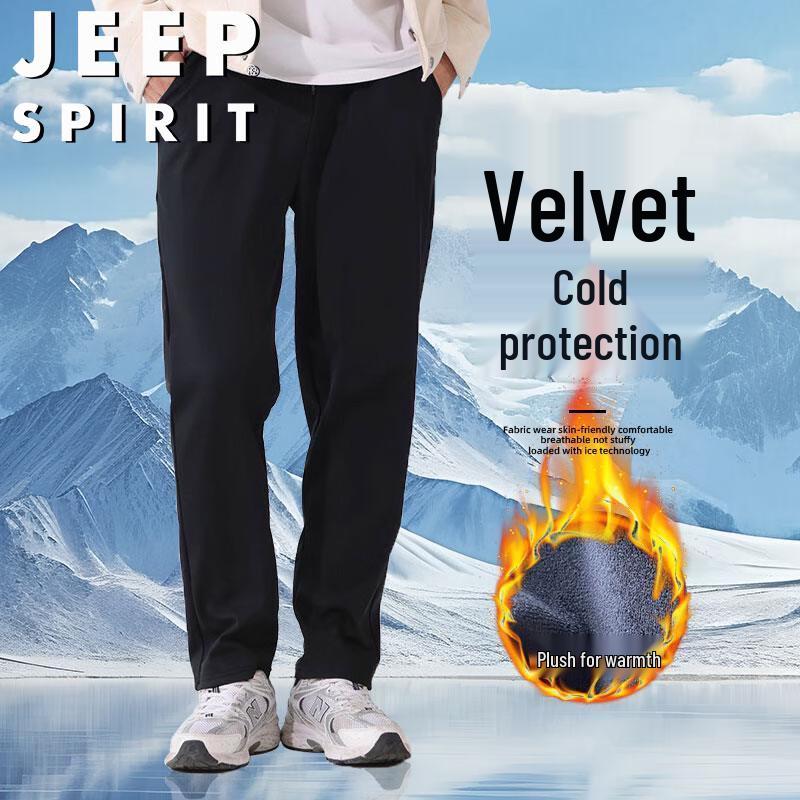 JEEP SPIRIT Men s Winter Outdoor Fleece-Lined Pants 5XL
JEEP SPIRIT Men s Winter Outdoor Fleece-Lined Pants 5XL