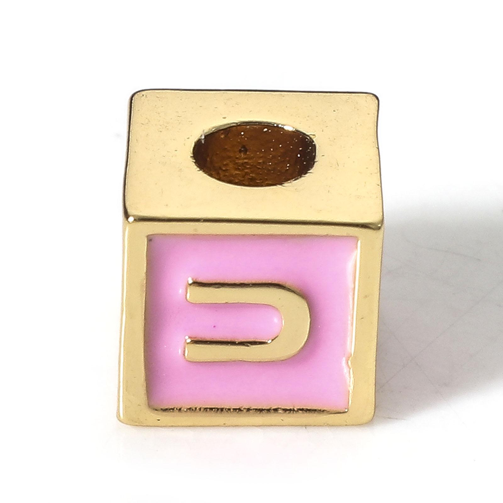 1 Piece Square Alphabet “A-Z” Letter Beads Cube Loose Spacer Enamel Metal Beads For Jewelry Making Diy Necklace Accessories Green
1 Piece Square Alphabet “A-Z” Letter Beads Cube Loose Spacer Enamel Metal Beads For Jewelry Making Diy Necklace Accessories Green