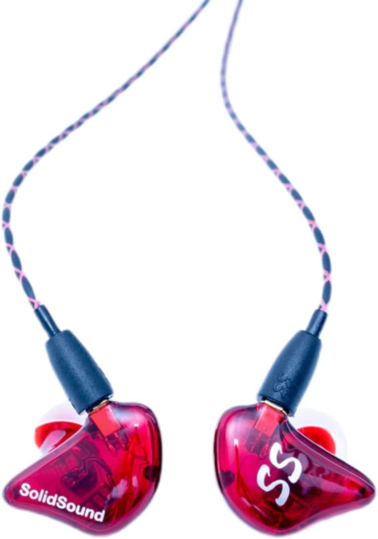 SS SolidSound BASIC3 In-Ear Earphones, Balanced Armature (BA) Type, 3 Drivers, 3BA (Red Stripe 3.5mm Plug)
SS SolidSound BASIC3 In-Ear Earphones, Balanced Armature (BA) Type, 3 Drivers, 3BA (Red Stripe 3.5mm Plug)