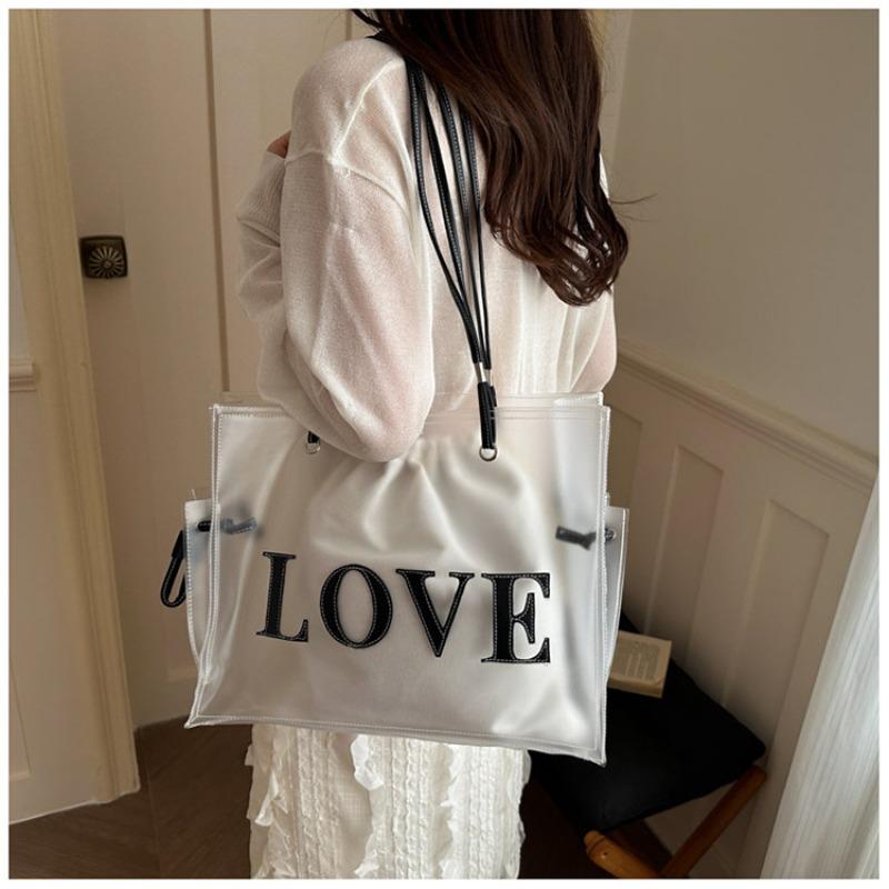 Large-sized Letter-shaped Tote Bag with Large Capacity, Crossbody Bag, Beach and Sandbag Style Bag білий
Large-sized Letter-shaped Tote Bag with Large Capacity, Crossbody Bag, Beach and Sandbag Style Bag білий