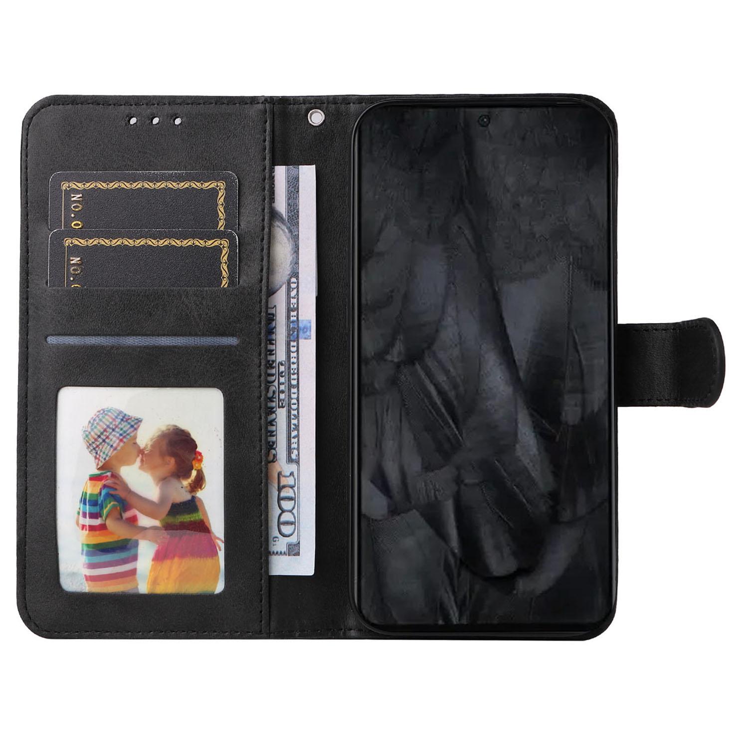 For Google Pixel 8 Pro Calf Texture Wallet Stand Flip Cover PU Leather Phone Case with Strap Blue
For Google Pixel 8 Pro Calf Texture Wallet Stand Flip Cover PU Leather Phone Case with Strap Blue