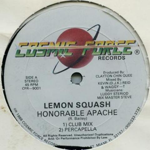 12inch Record HONORABLE APACHE - Lemon Squash CFR9001 Cosmic Force Re 1988 US Reggae, Ska & Dub
12inch Record HONORABLE APACHE - Lemon Squash CFR9001 Cosmic Force Re 1988 US Reggae, Ska & Dub