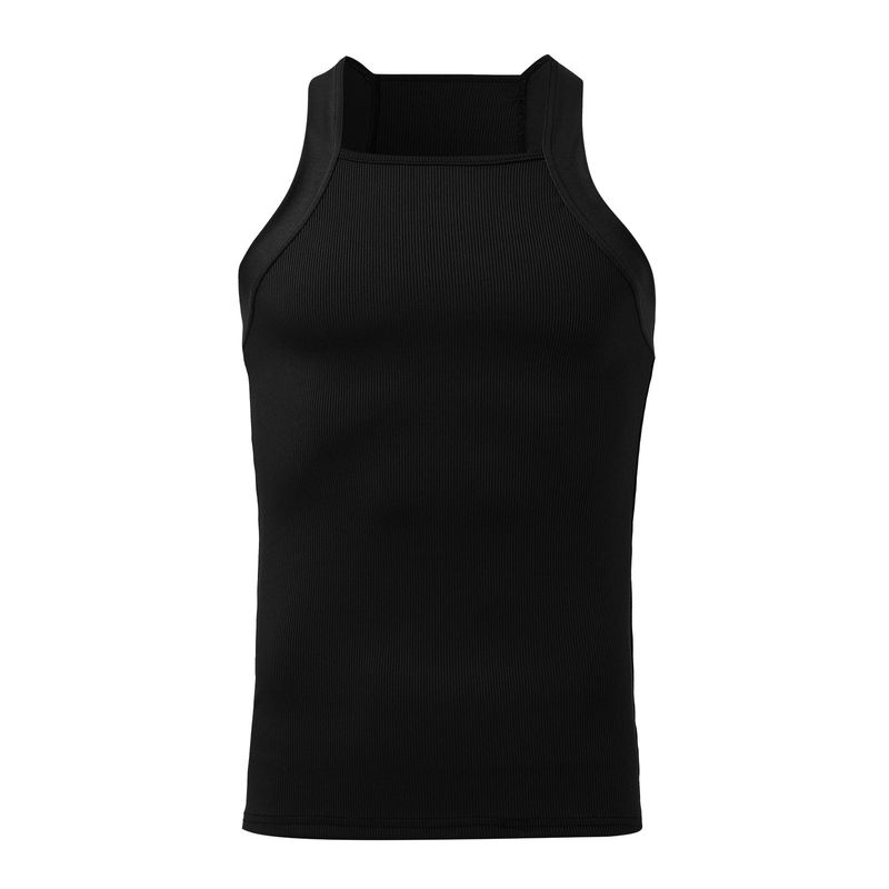 European and American Men s Clothing 2026 Summer Men s Elastic Knitted Close-Fitting Vest Casual Sports Base Shirt Men s Vest Black L099 XXXL
European and American Men s Clothing 2026 Summer Men s Elastic Knitted Close-Fitting Vest Casual Sports Base Shirt Men s Vest Black L099 XXXL