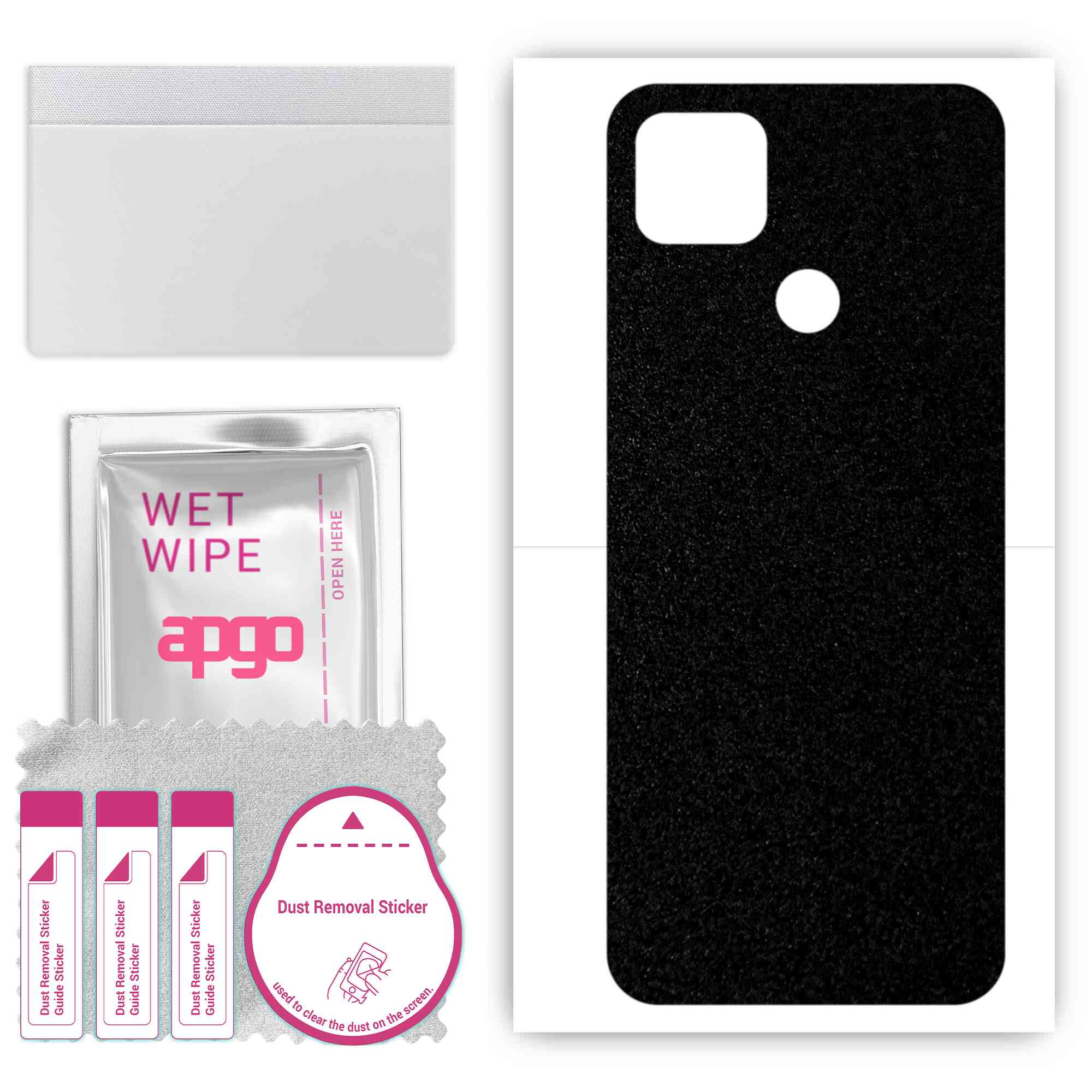 apgo Protective Skin Sticker for the back compatible with Lenovo K12 Pro, Wrap Film, Foil, Vinyl - Pattern Matte Black
apgo Protective Skin Sticker for the back compatible with Lenovo K12 Pro, Wrap Film, Foil, Vinyl - Pattern Matte Black