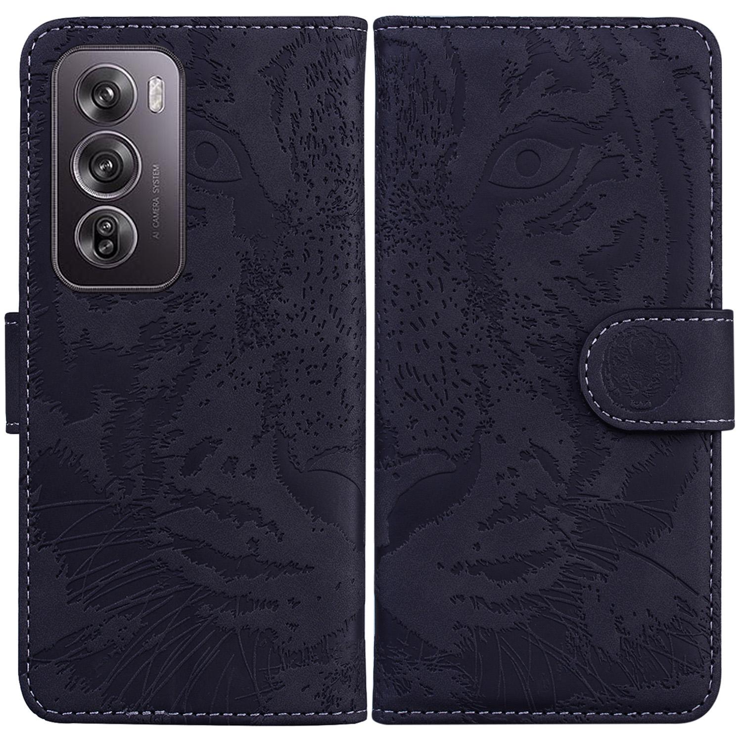 For Oppo Reno12 Pro 5G (Global) Phone Case Tiger Imprint Leather Wallet Cover Black
For Oppo Reno12 Pro 5G (Global) Phone Case Tiger Imprint Leather Wallet Cover Black