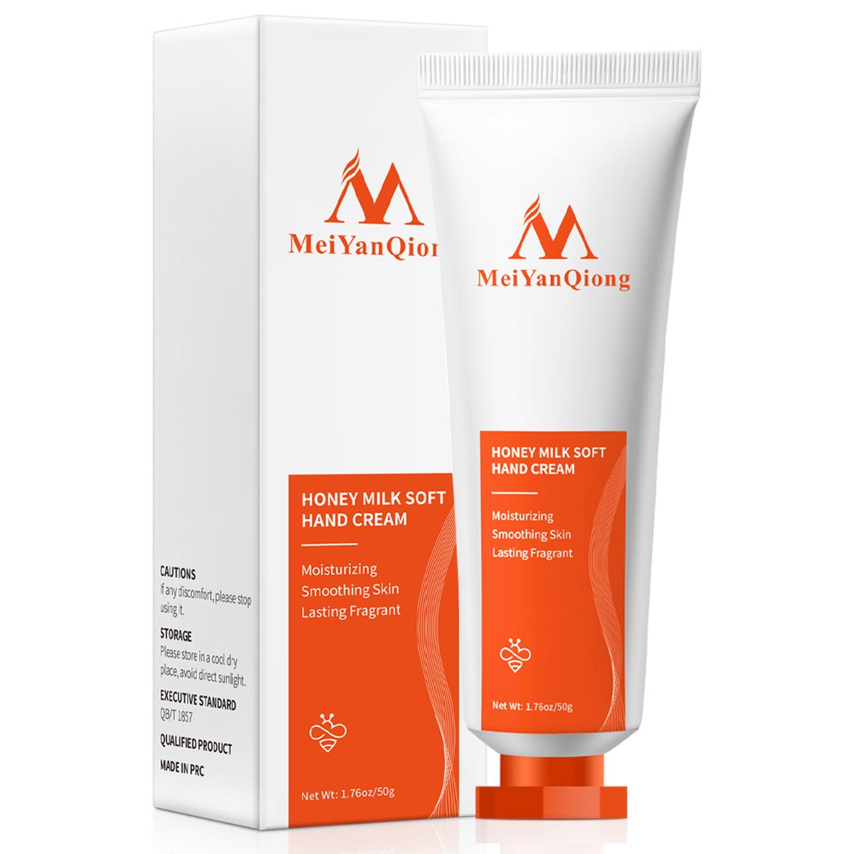 Крем для рук MeiYanQiong Молоко Мед Ухаживает за кожей рук Антивозрастной Отбеливающий Увлажняющий для рук 1pcs
Крем для рук MeiYanQiong Молоко Мед Ухаживает за кожей рук Антивозрастной Отбеливающий Увлажняющий для рук 1pcs