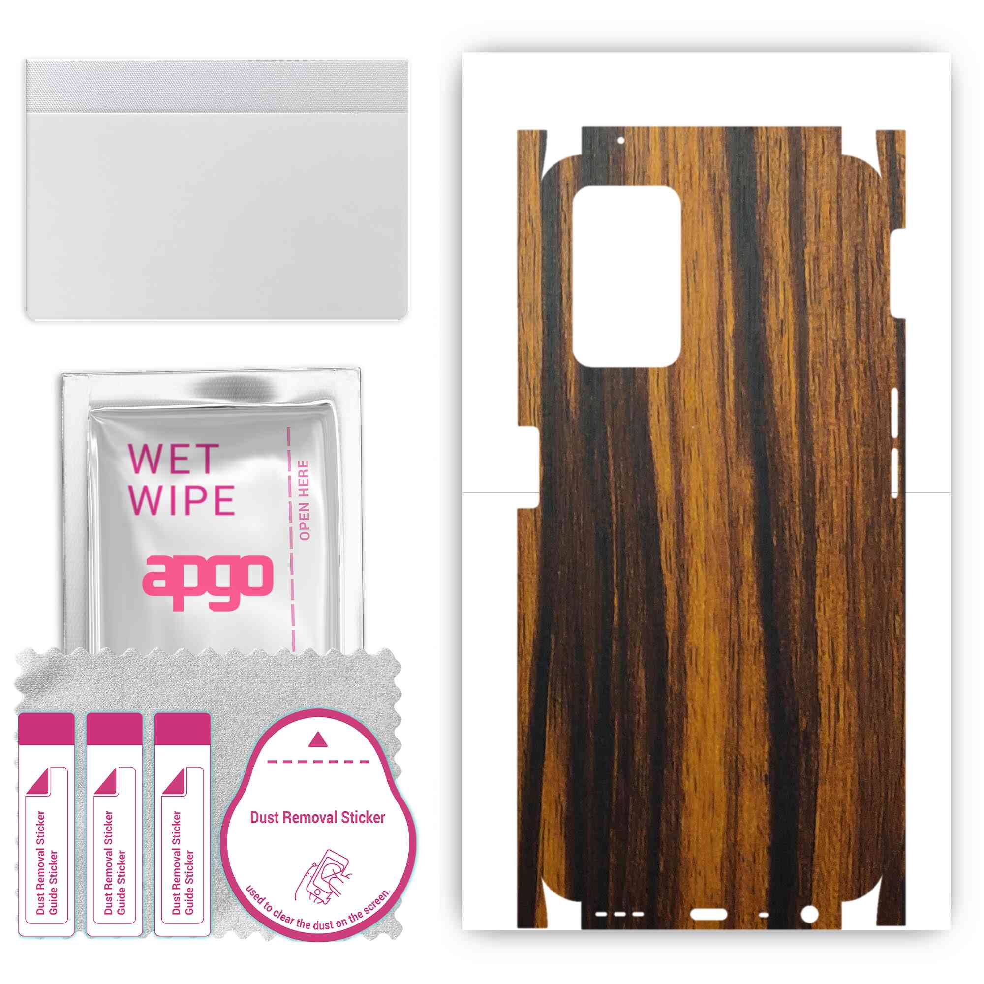 apgo Protective Skin Sticker for the back+sides compatible with Realme 9i, Full Wrap Film, Foil, Vinyl - Pattern Tigerwood
apgo Protective Skin Sticker for the back+sides compatible with Realme 9i, Full Wrap Film, Foil, Vinyl - Pattern Tigerwood