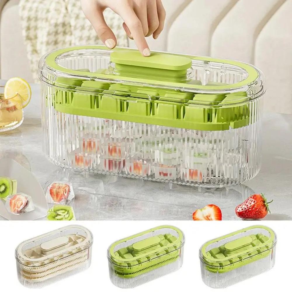 Ice Cubes Mold Ice Block Mold Ice Mold Trays Ice Box with Lid Pressing Ice Block Mold Refrigerator
Ice Cubes Mold Ice Block Mold Ice Mold Trays Ice Box with Lid Pressing Ice Block Mold Refrigerator