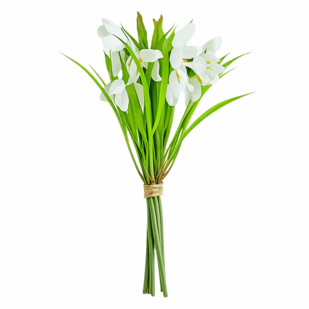 White Narcissus Artificial Flower Bouquet Silk Petals Floral Arrangement Simulation Flower Bunch Photo Props Green Leaves
White Narcissus Artificial Flower Bouquet Silk Petals Floral Arrangement Simulation Flower Bunch Photo Props Green Leaves