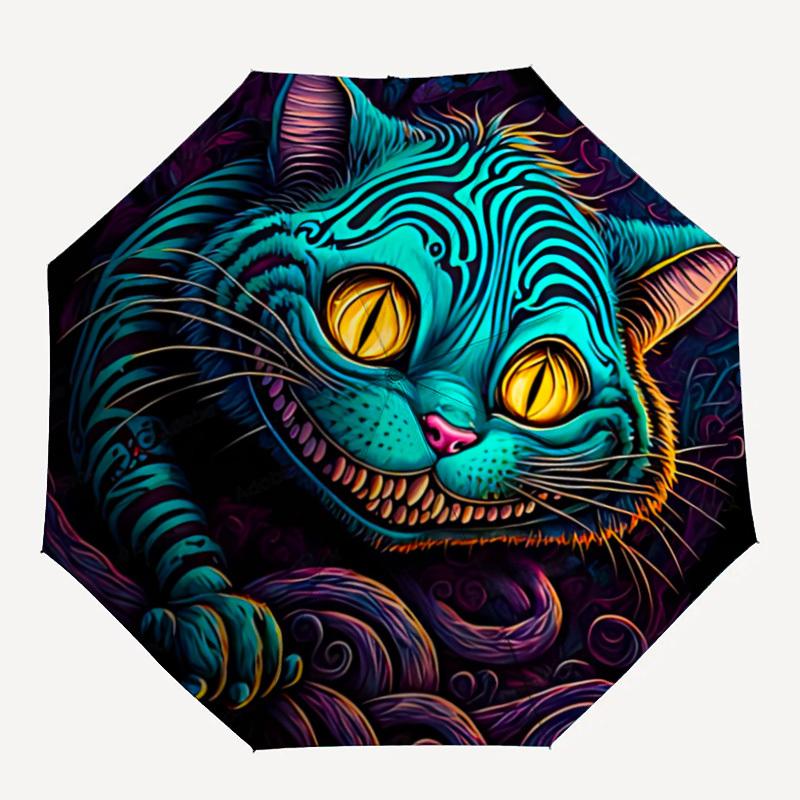 1pc Whimsical Feline Automatic Folding Umbrella, 8-Rib Sturdy Canopy, Portable Travel Umbrella for Outdoor Use
1pc Whimsical Feline Automatic Folding Umbrella, 8-Rib Sturdy Canopy, Portable Travel Umbrella for Outdoor Use