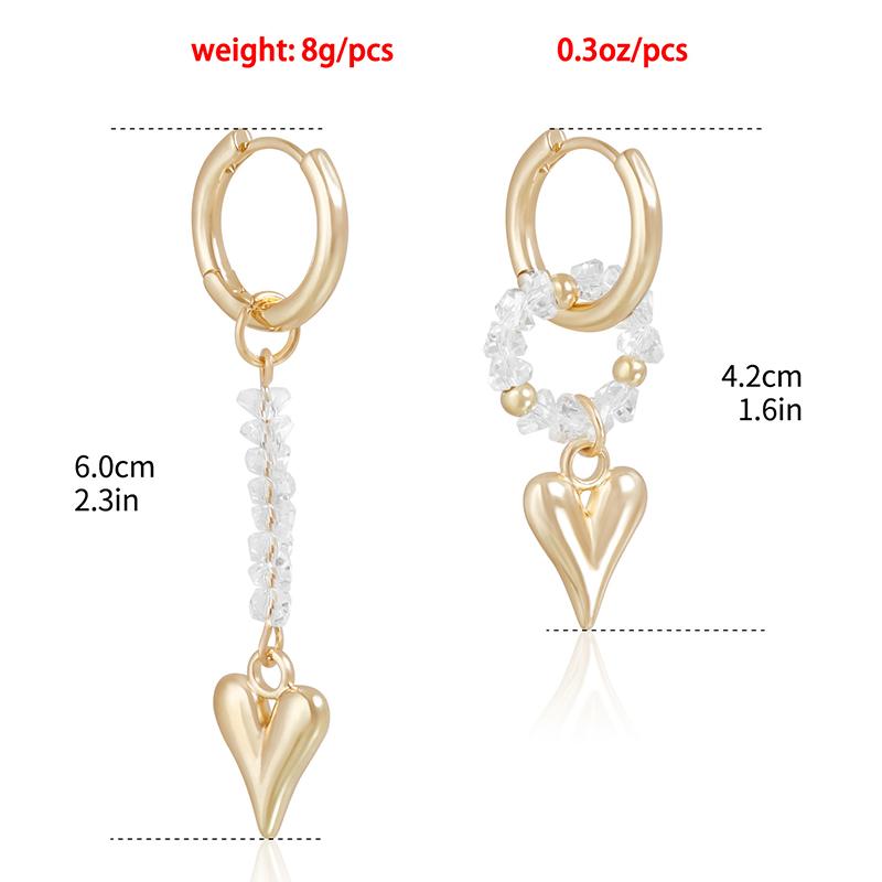 Fashion Creative Crystal Beaded Necklace Earrings for Women Temperament Gold Color Bird Heart Pendant Y2K Female Jewelry Gift
Fashion Creative Crystal Beaded Necklace Earrings for Women Temperament Gold Color Bird Heart Pendant Y2K Female Jewelry Gift