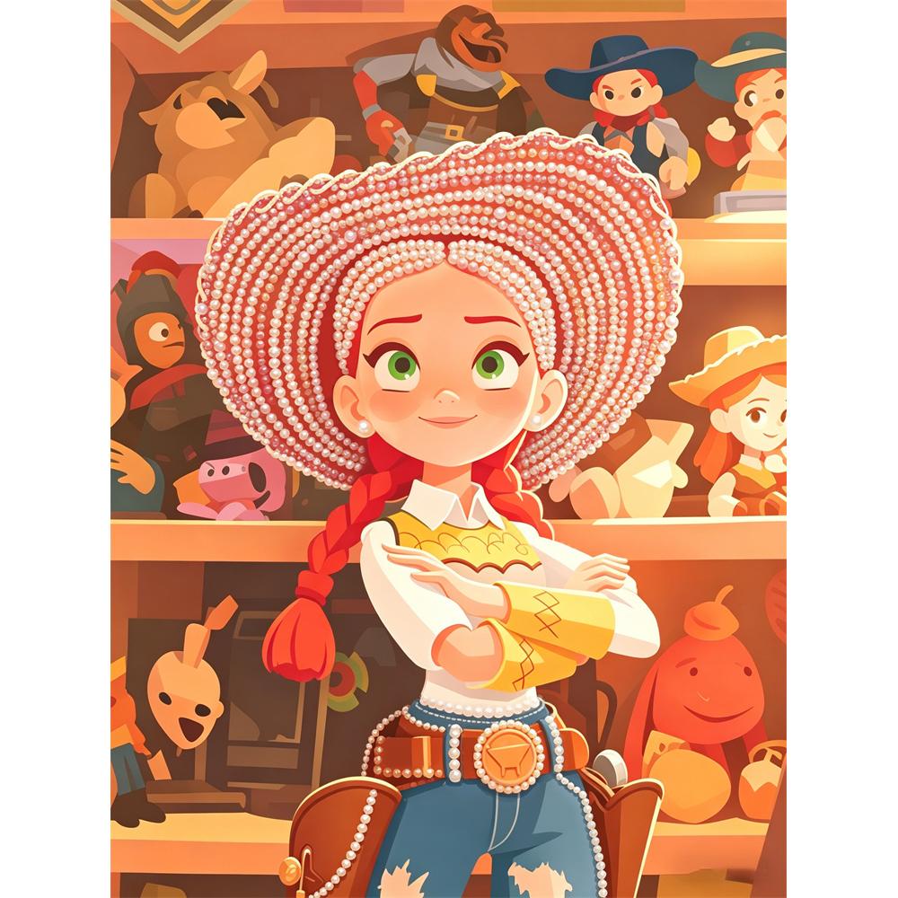 Disney Pearl Painting Toy Story Cowboy Hat Trish Art Kit Adult Beginner Home Wall Decor Special Shape 30x40
Disney Pearl Painting Toy Story Cowboy Hat Trish Art Kit Adult Beginner Home Wall Decor Special Shape 30x40