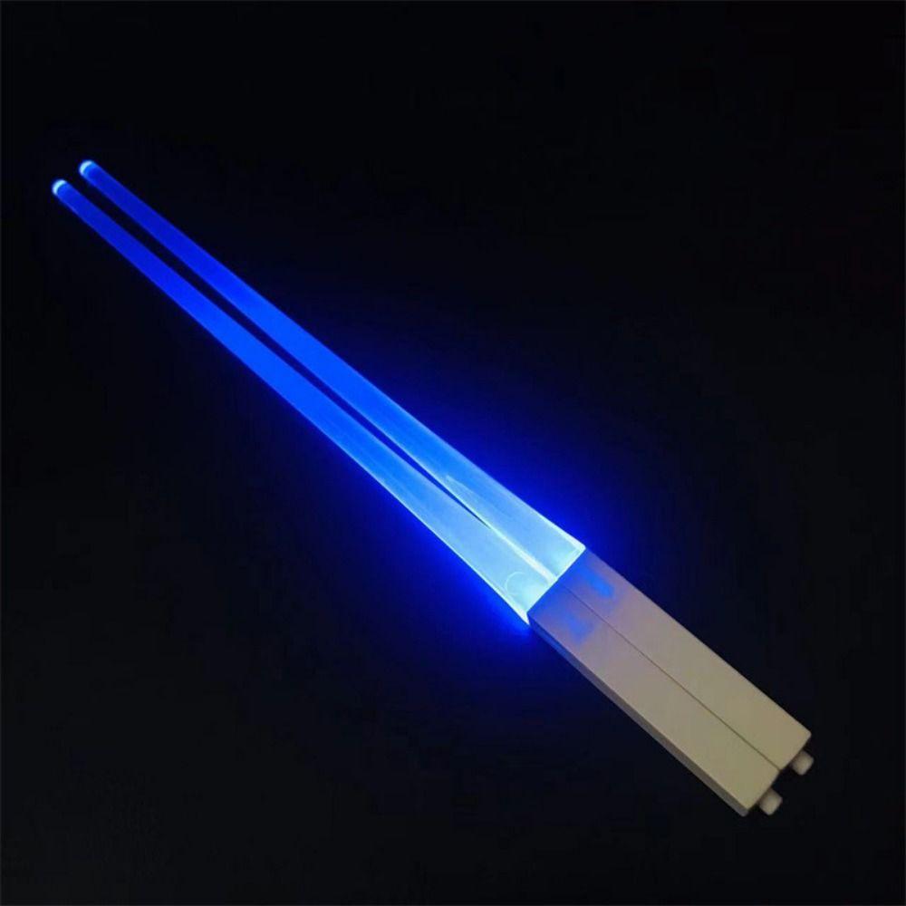 1pair LED LightSaber Chopsticks Colorful Flashing Wands Fun Light Up Chopsticks Kitchen Blue
1pair LED LightSaber Chopsticks Colorful Flashing Wands Fun Light Up Chopsticks Kitchen Blue