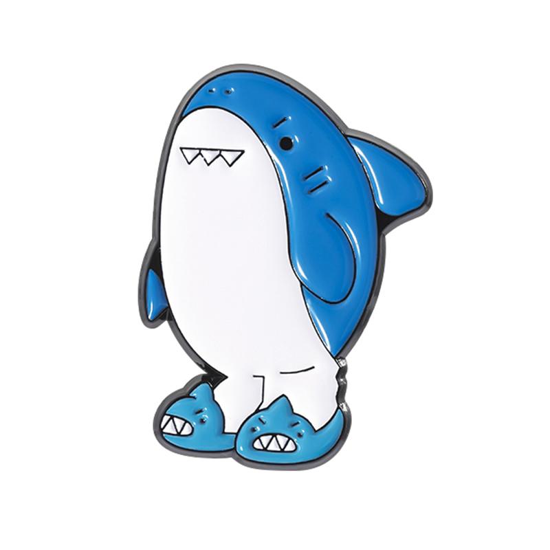 Look I Just Really Like Sharks Okay Enamel Pin Cartoon Marine Animal Brooch Lapel Backpack Badge Jewelry Gift for Kids Friends
Look I Just Really Like Sharks Okay Enamel Pin Cartoon Marine Animal Brooch Lapel Backpack Badge Jewelry Gift for Kids Friends