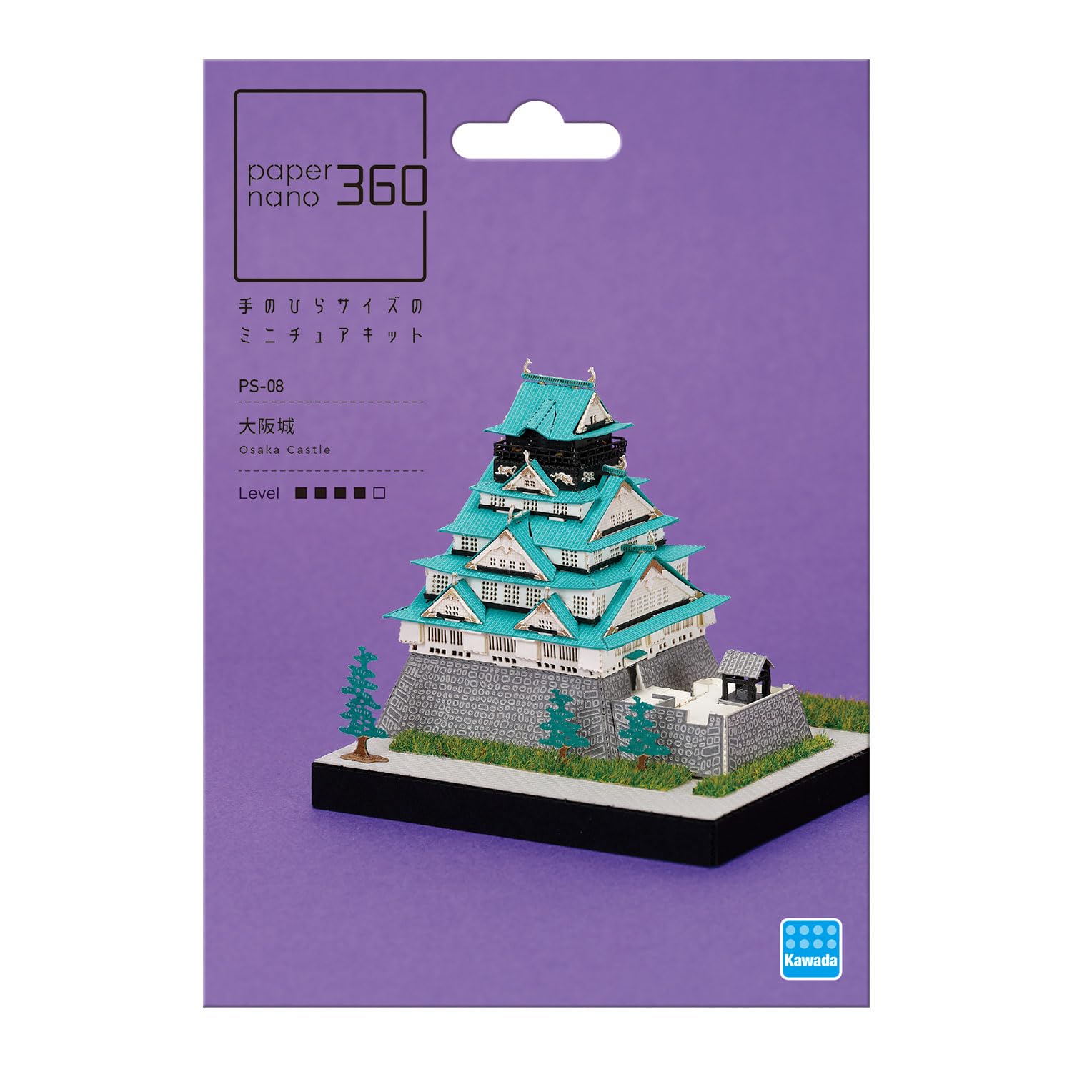 Kawada Paper Nano 360 Замок Осака 7 x 12 x 7 см Для детей от 12 лет Набор для творчества из бумаги Набор для миниатюр Интерьер PS-08
Kawada Paper Nano 360 Замок Осака 7 x 12 x 7 см Для детей от 12 лет Набор для творчества из бумаги Набор для миниатюр Интерьер PS-08