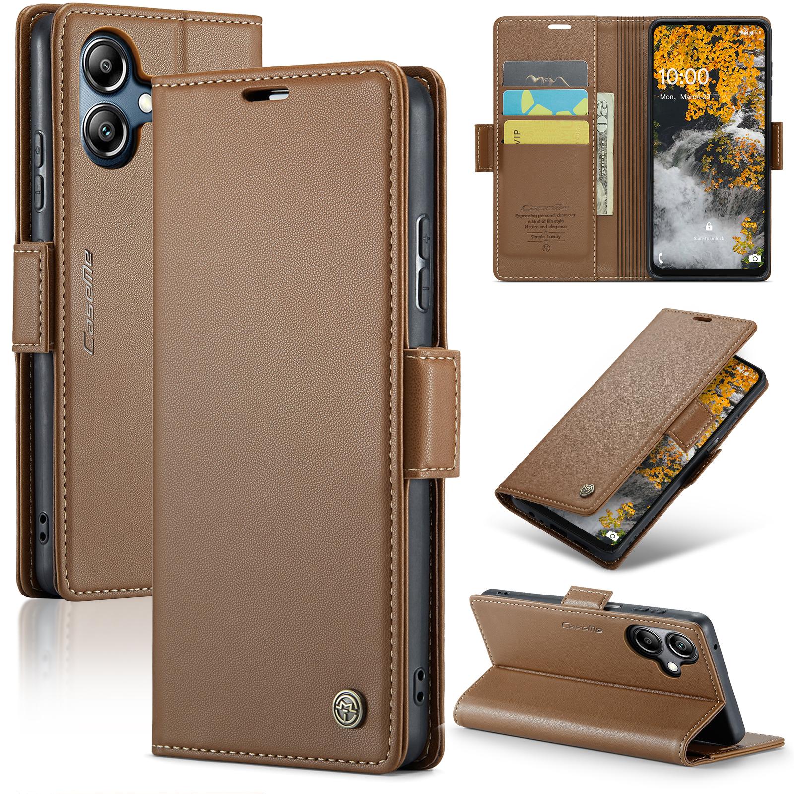 For Samsung Galaxy A06 4G Leather Case CASEME 023 RFID Blocking 3 Card Slot Mobile Cover C
For Samsung Galaxy A06 4G Leather Case CASEME 023 RFID Blocking 3 Card Slot Mobile Cover C