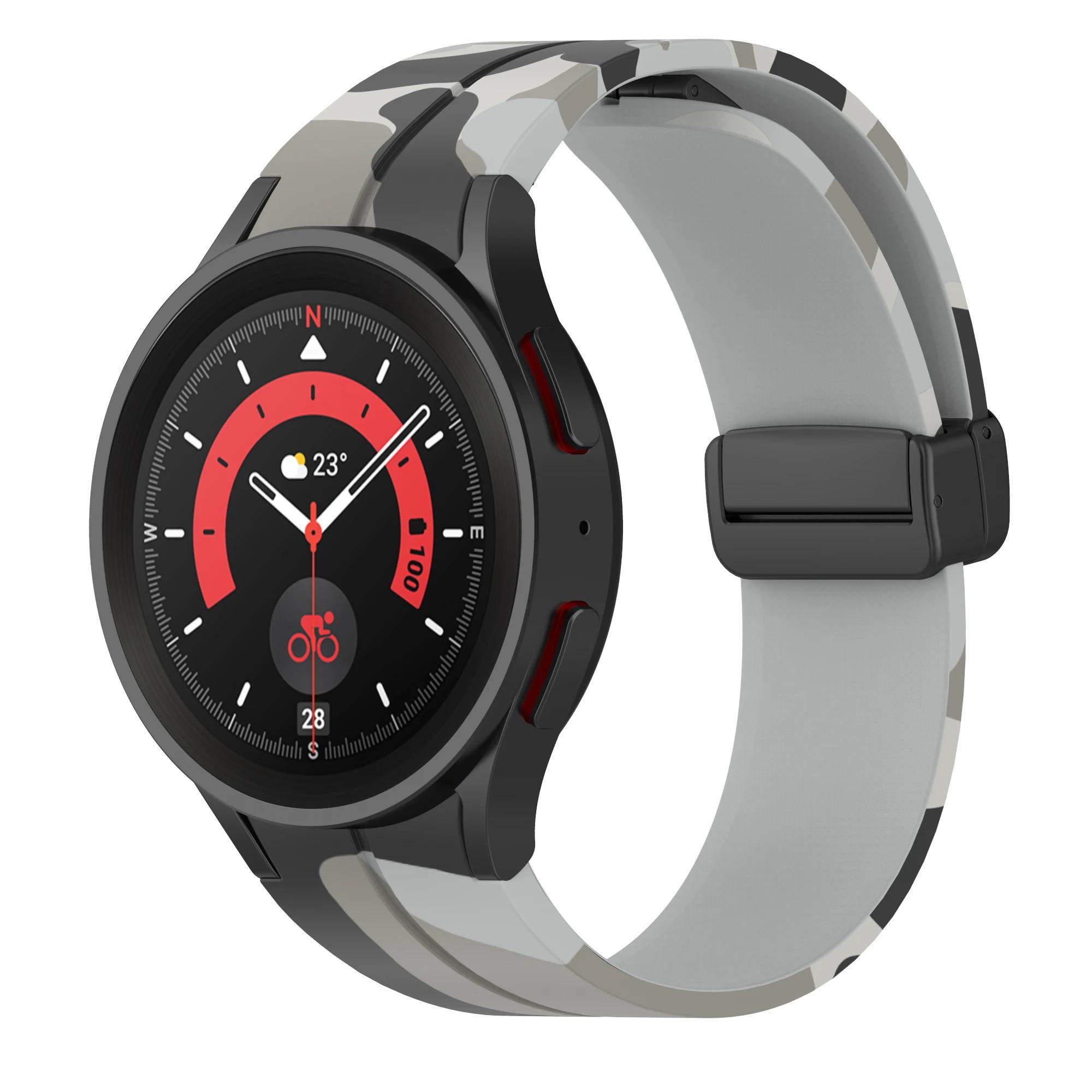 Silicone Strap For Samsung Galaxy Watch Pro 45mm 7 6 5 4 40mm 44mm Camouflage Bracelet Wristband Watch 6 Classic 47mm 43mm Belt Galaxy Watch 4-5-6-7
Silicone Strap For Samsung Galaxy Watch Pro 45mm 7 6 5 4 40mm 44mm Camouflage Bracelet Wristband Watch 6 Classic 47mm 43mm Belt Galaxy Watch 4-5-6-7