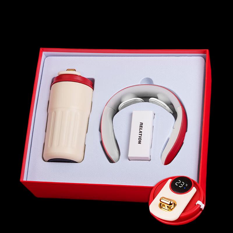 Zhimei Global F6 Rechargeable Neck Massager & 450ml Coffee Cup Set
Zhimei Global F6 Rechargeable Neck Massager & 450ml Coffee Cup Set