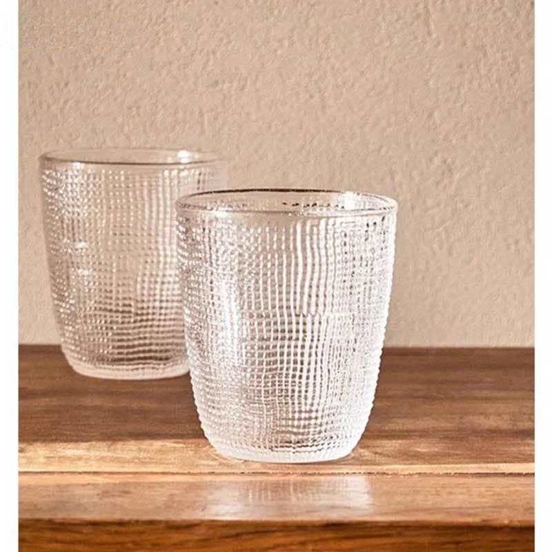 Thickened Stem Glass with Linen Embossing for Red Wine Water Juice Nordic Style Restaurant Home Bar Use Gift 250-400ml
Thickened Stem Glass with Linen Embossing for Red Wine Water Juice Nordic Style Restaurant Home Bar Use Gift 250-400ml