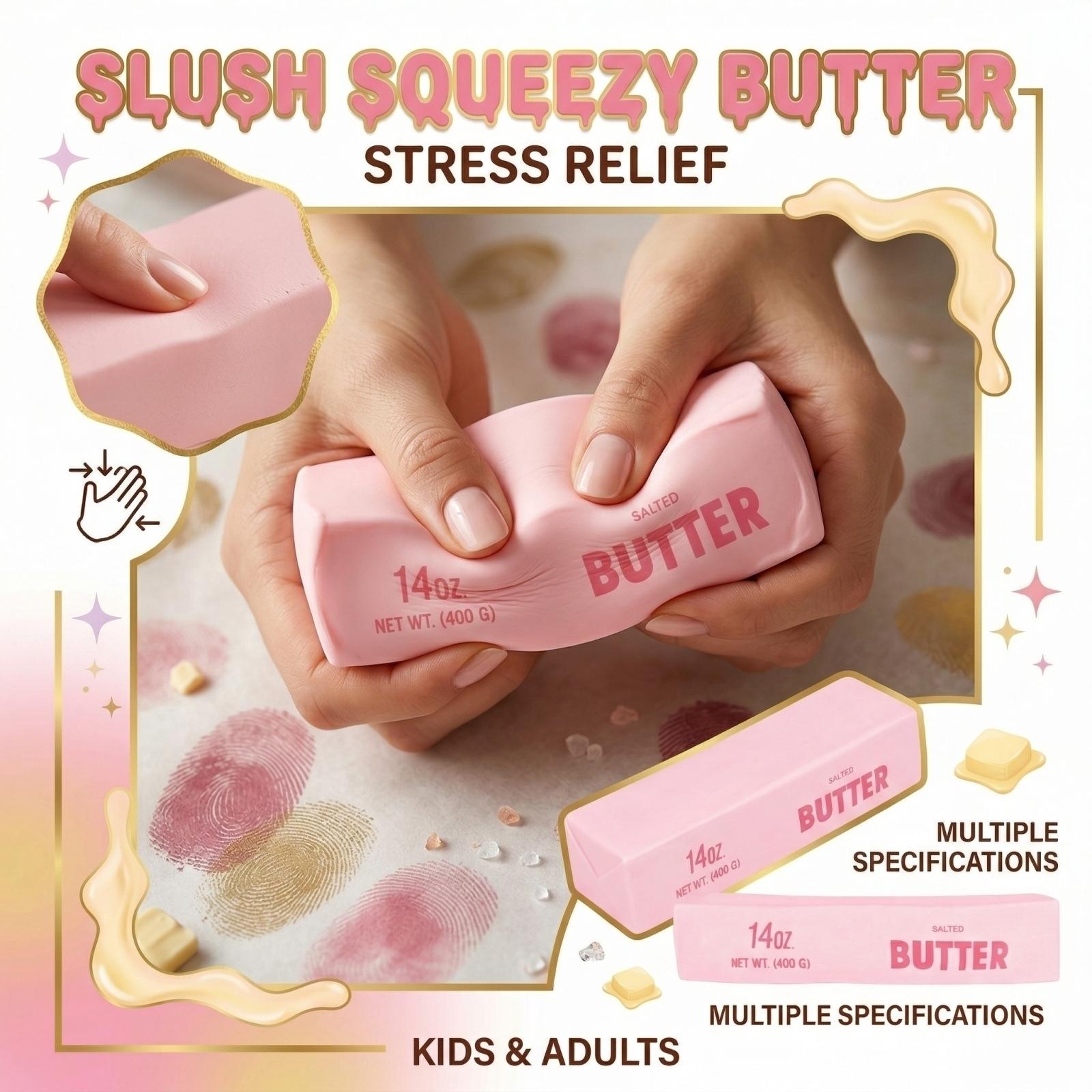 Wet And Soft Butter Stick, Slow- Stress-relieving Toy For Children. One Size
Wet And Soft Butter Stick, Slow- Stress-relieving Toy For Children. One Size
