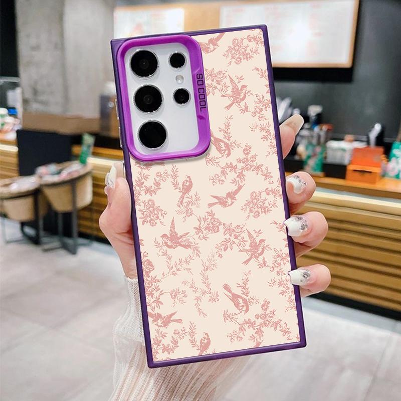 Small Pink Flowers Painting Phone Case For Samsung Galaxy S25 S24 S23 Ultra S24 S25 FE S22 S21 Plus IMD Laser Matte Hard Cover Galaxy S24 Ultra
Small Pink Flowers Painting Phone Case For Samsung Galaxy S25 S24 S23 Ultra S24 S25 FE S22 S21 Plus IMD Laser Matte Hard Cover Galaxy S24 Ultra