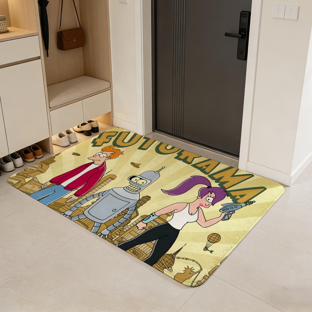 cartoon F-Futurama Floor Mat Flannel Door Mat Non-Slip Absorbent Washable Indoor Home Rug 40x60cm
cartoon F-Futurama Floor Mat Flannel Door Mat Non-Slip Absorbent Washable Indoor Home Rug 40x60cm