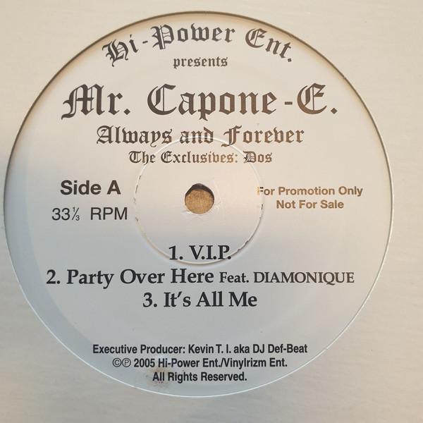 12inch Record MR. CAPONEE Always And Forever The Exclusives NONE Hi Power Entert 2005 US Rap HipHopRB Used
12inch Record MR. CAPONEE Always And Forever The Exclusives NONE Hi Power Entert 2005 US Rap HipHopRB Used