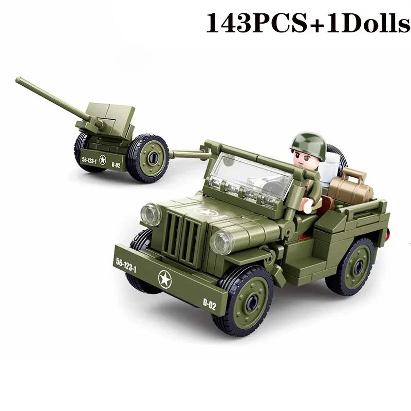 143 шт. военная техника WW2 Нормандская высадка WILLYS автомобиль строительные блоки армейский солдат автомобиль классическая модель кирпичи набор детские игрушки своими руками без коробки
143 шт. военная техника WW2 Нормандская высадка WILLYS автомобиль строительные блоки армейский солдат автомобиль классическая модель кирпичи набор детские игрушки своими руками без коробки