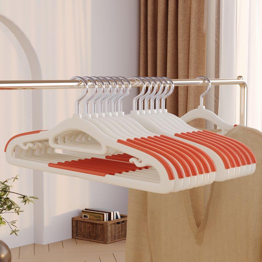 I KNOW Space Saving Shirt Suit Non-slip Plastic Hanger 10 PCS High Quality Clothes Coat Hanger
I KNOW Space Saving Shirt Suit Non-slip Plastic Hanger 10 PCS High Quality Clothes Coat Hanger