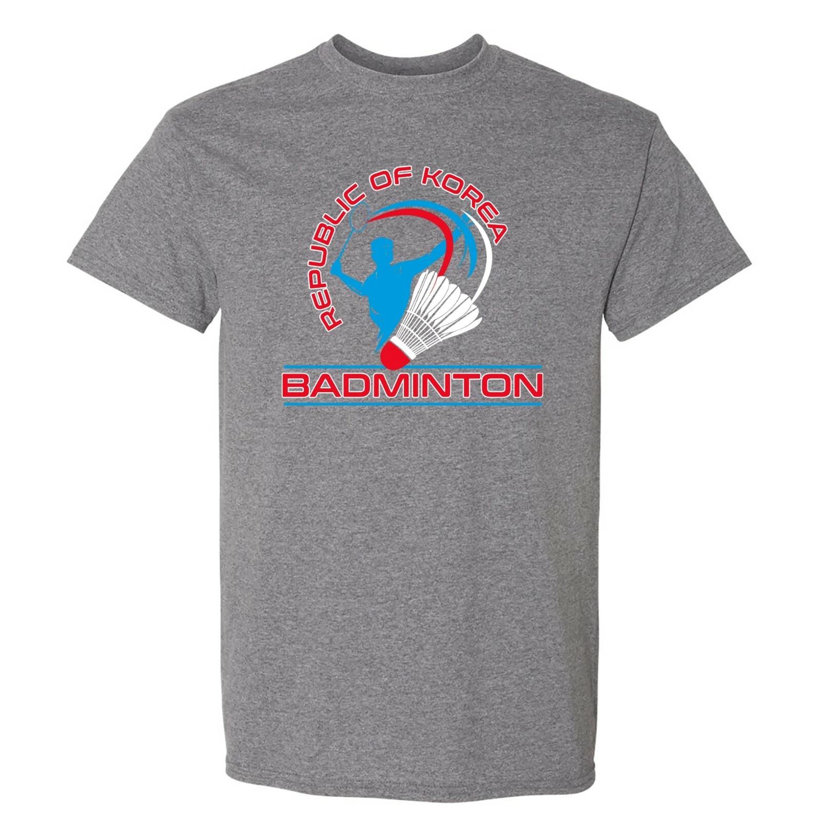 South Korea Badminton - Sports Athletics Summer T Shirt - Graphite Heather 3XL
South Korea Badminton - Sports Athletics Summer T Shirt - Graphite Heather 3XL