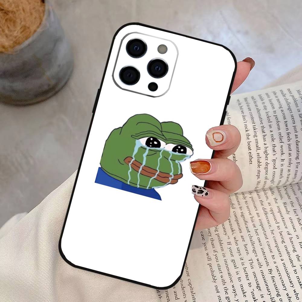 Funny The P-PEPE Frog Phone Case Silicone Soft For IPhone 17 16 15 14 13 12 11 X XR Plus Pro Max Plus iPhone16e
Funny The P-PEPE Frog Phone Case Silicone Soft For IPhone 17 16 15 14 13 12 11 X XR Plus Pro Max Plus iPhone16e