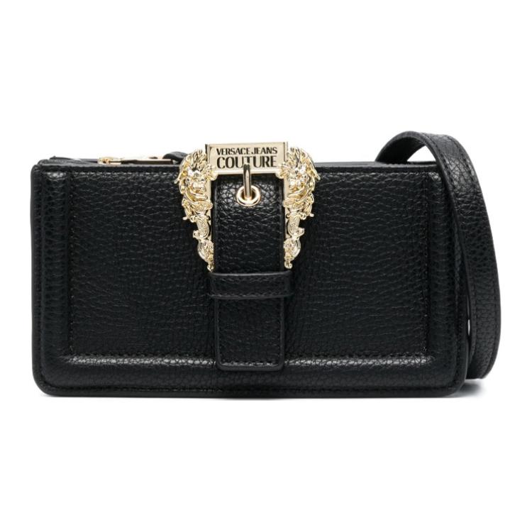 Versace Jeans Couture Logo Engraved Buckle Detachable Shoulder Strap Polyester Shoulder Crossbody Bag Women Bags Black 74VA4BFYZS413899 Basic Set (Bag+Dust Bag)
Versace Jeans Couture Logo Engraved Buckle Detachable Shoulder Strap Polyester Shoulder Crossbody Bag Women Bags Black 74VA4BFYZS413899 Basic Set (Bag+Dust Bag)