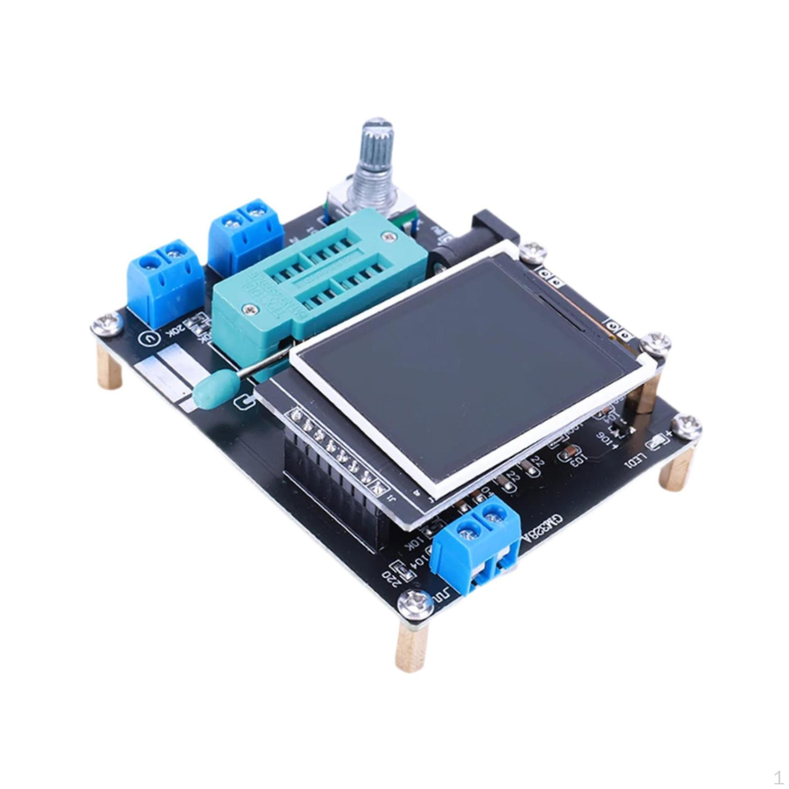 Transistor Tester Voltmeter,Professional Compact Sturdy Lightweight Triode Meter Resistance
Transistor Tester Voltmeter,Professional Compact Sturdy Lightweight Triode Meter Resistance