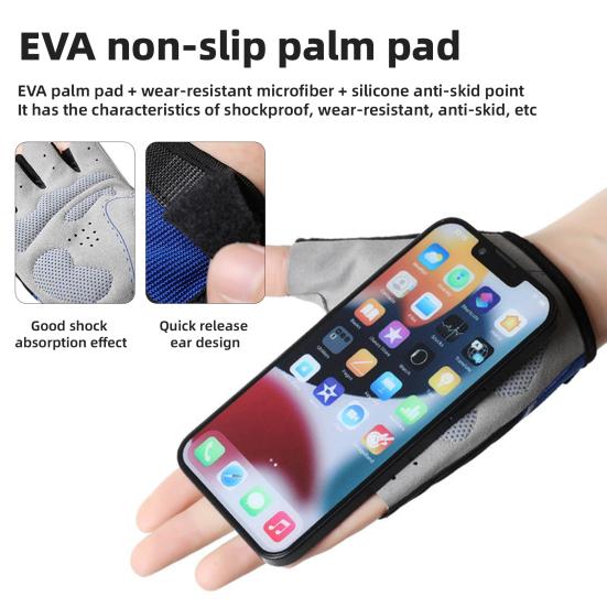 1 Pair Cycling Half-finger Gloves Men Women Moisture-Wicking Breathable Non-slip Multi-purpose Outdoor Motorcycle Riding Sports Fingerless Gloves M синій
1 Pair Cycling Half-finger Gloves Men Women Moisture-Wicking Breathable Non-slip Multi-purpose Outdoor Motorcycle Riding Sports Fingerless Gloves M синій