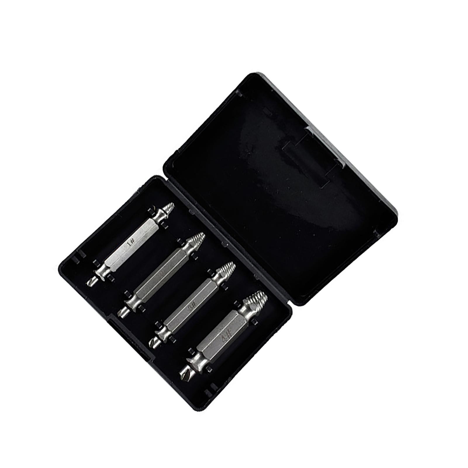 Набор инструментов для извлечения болтов из быстрорежущей стали с сорванной головкой и ослабленной резьбой
Набор инструментов для извлечения болтов из быстрорежущей стали с сорванной головкой и ослабленной резьбой