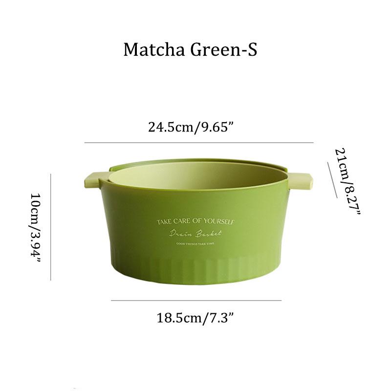 Kitchen Cleaning Plastic Washing Basket Simple Large Capacity Double Fruit and Vegetable Household Removable Water Tray
Kitchen Cleaning Plastic Washing Basket Simple Large Capacity Double Fruit and Vegetable Household Removable Water Tray