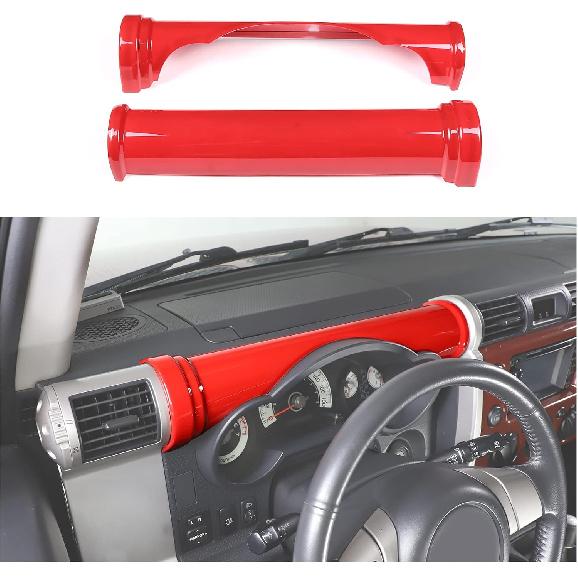 Dashboard Center Console Trim Cover Compatible with Toyota FJ Cruiser 2007-2021 ABS Dashboard Dial Panel Cylindrical Trim Frame Accessories, 2PCS красный
Dashboard Center Console Trim Cover Compatible with Toyota FJ Cruiser 2007-2021 ABS Dashboard Dial Panel Cylindrical Trim Frame Accessories, 2PCS красный