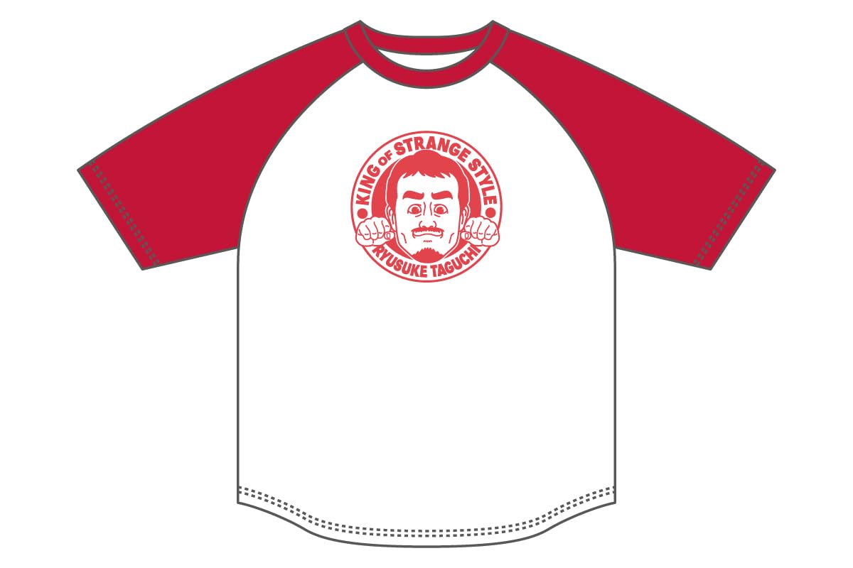 New Japan Pro-Wrestling Ryusuke Taguchi Raglan T-Shirt 2023 Red L 5056100635
New Japan Pro-Wrestling Ryusuke Taguchi Raglan T-Shirt 2023 Red L 5056100635
